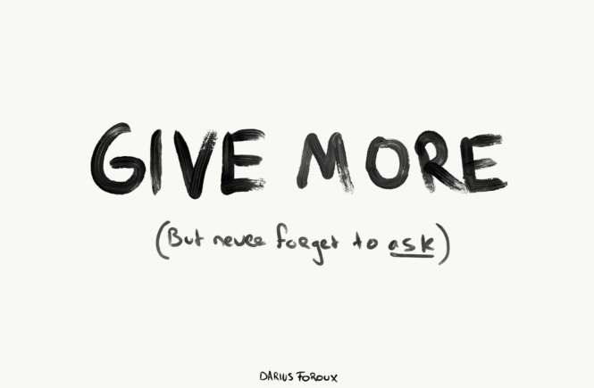 give more