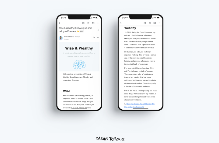 Wise and Wealthy newsletter